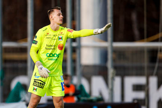 Varbergs målvakt David Olsson