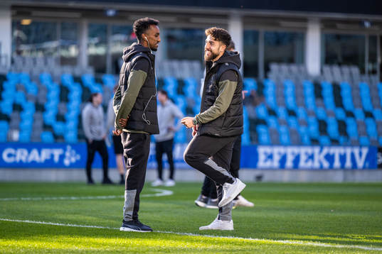 Malmö FFs Taha Ali och Moustafa Zeidan