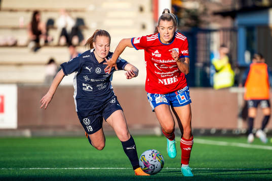 FC Rosengårds Sofie Bruun Bredgaard mot Vittsjös