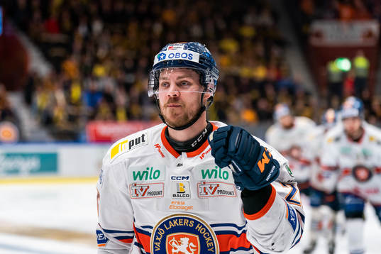 Växjös Joel Kellman jublar