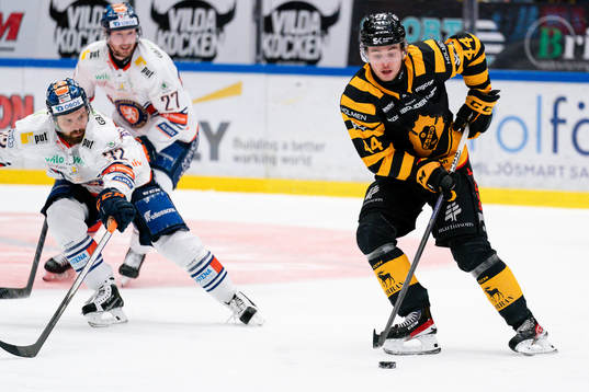 Växjös Lukas Bengtsson och Skellefteås Elias Salomonsson