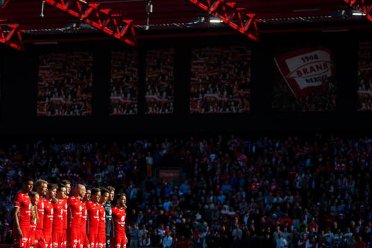  Japhet Sery Larsen, Sivert Heltne Nilsen, Ole Didrik Blomberg, Mathias Rasmussen, David Møller Wolfe, Ruben Kristiansen, Svenn Crone, Frederik Lindbøg Børsting, Felix Horn Myhre, goalkeeper Mathias Dyngeland and Bård Finne.