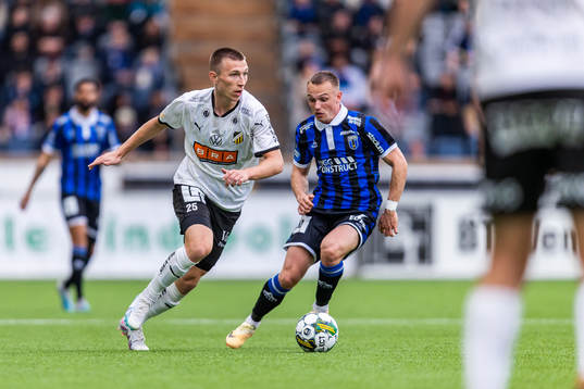 Häckens Kristoffer Lund Hansen och Sirius Aron Bjarnason
