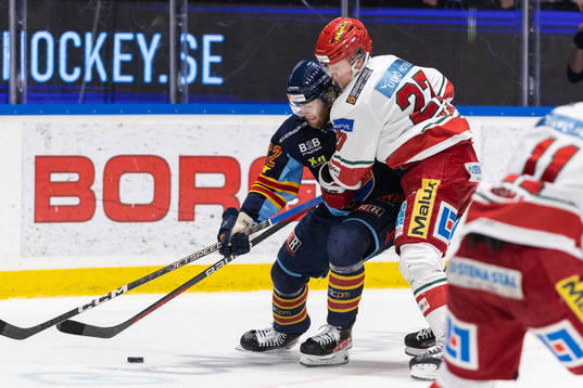 Djurgårdens Wiktor Nilsson och Modos Niklas Folin