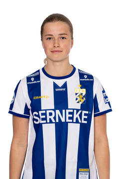 IFK Göteborgs Emma Broddheimer poserar för ett porträtt den 24 april 2023 i Göteborg. 