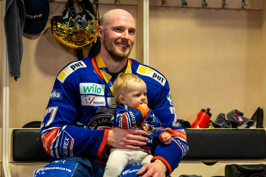 Växjös Martin Lundberg med familj