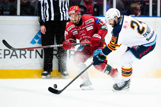 Modos Nicholas Halloran och Djurgårdens Ludvig Rensfeldt