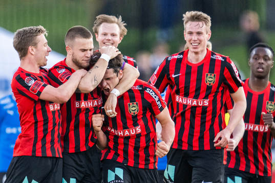 Brommapojkarnas Samuel Leach Holm och Amadeus Sögaard