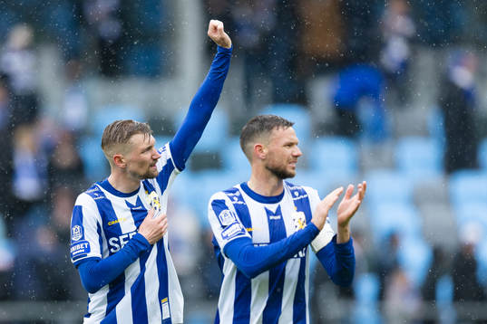 IFK Göteborgs Sebastian Eriksson och Marcus Berg