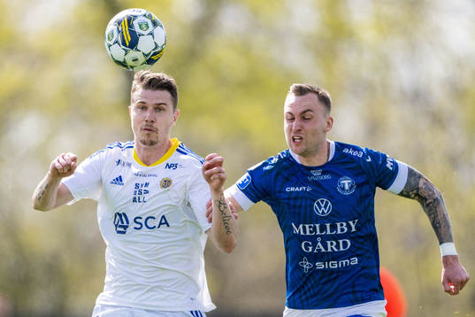 GIF Sundsvalls Fredrik Lundgren och Trelleborgs Filip Bohman