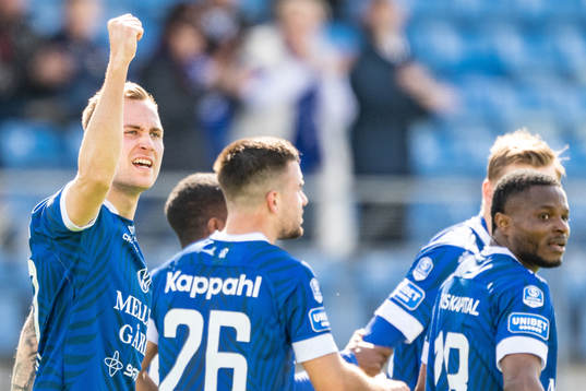 Trelleborgs Filip Bohman jublar