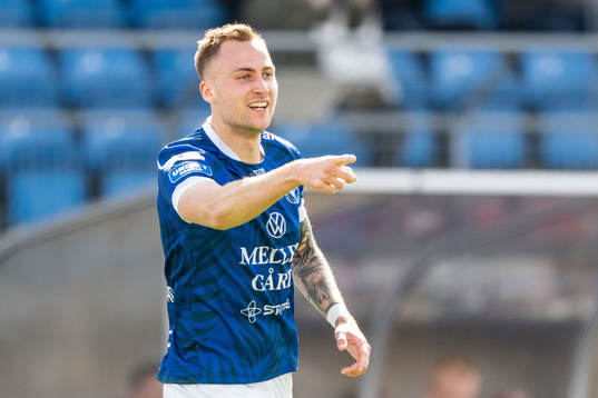 Trelleborgs Filip Bohman jublar