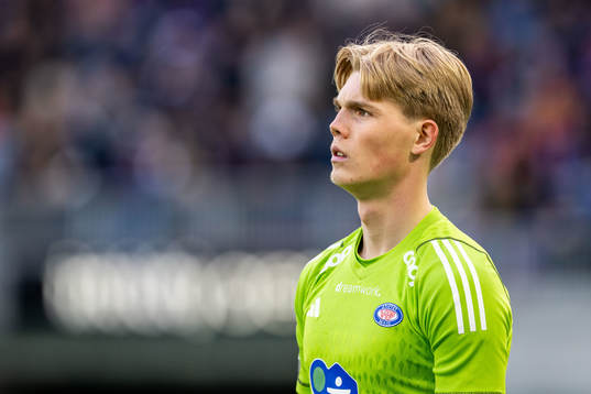 Goalkeeper Magnus Smelhus Sjøeng of Vålerenga