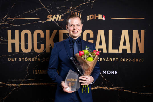 Årets tränare Martin Filander, IK Oskarshamn