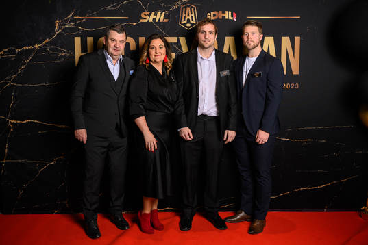 Urban Widén, Petra Axelsson, Joakim Englund och Victor