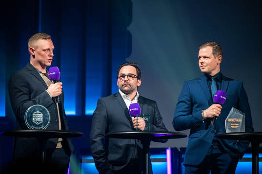 Årets tränare Robert Kimby, Almtuna IS, Jens Själin,