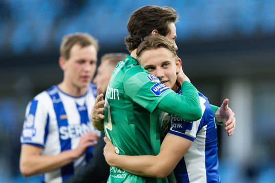 IFK Göteborgs målvakt Adam Benediktsson och Linus