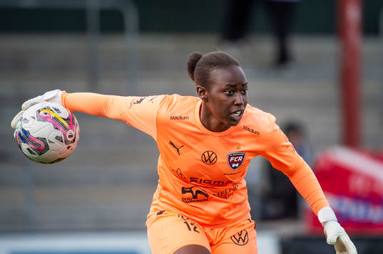 FC Rosengårds målvakt Angel Mukasa