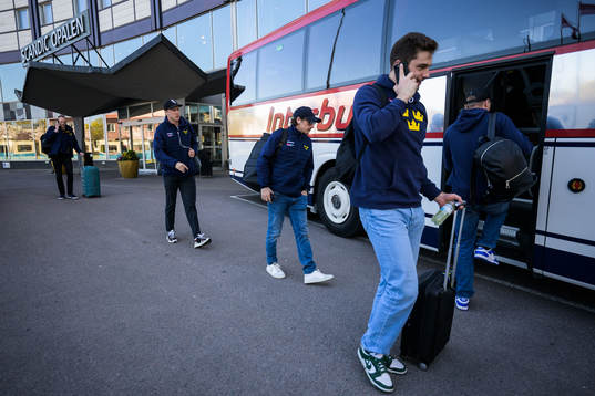 Dennis Rasmussen, André Petersson and Hardy Häman Aktell