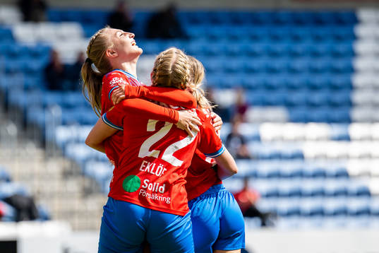 Helsingborgs Tilda Jonhag jublar efter 2-0
