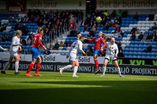 Helsingborgs Emma Krantz och Qvidings Johanna Lundberg