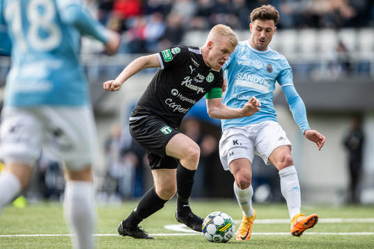 Västerås SKs Simon Johansson och Gefles Iu Ranera Grau