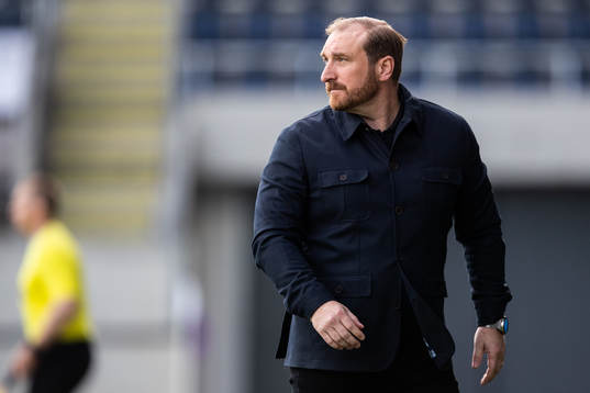 Gefles tränare Mikael Bengtsson