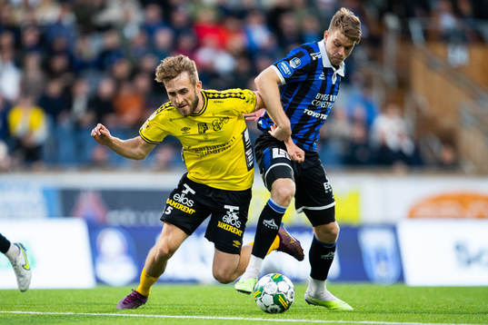 Elfsborgs Jack Cooper-Love och Sirius Marcus Klingenberg