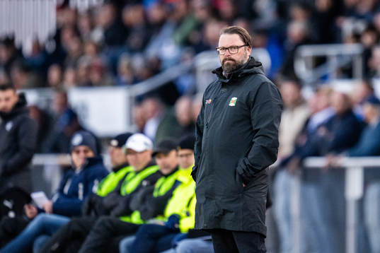 Varbergs huvudtränare Joakim Persson