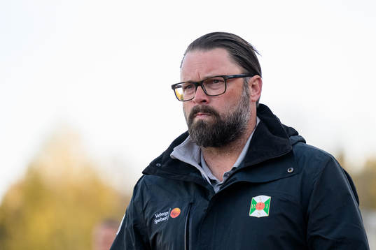 Varbergs huvudtränare Joakim Persson