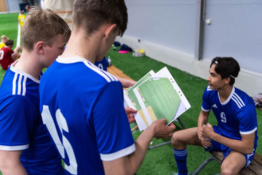 Papper med instruktioner för fasta situationer