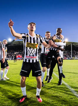 Landskronas Camil Jebara, Robin Dzabic och Ousmane Diawara