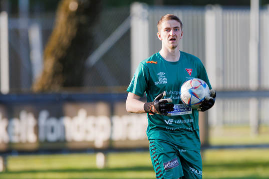Tvååkers målvakt Tim Svensson Lillvik