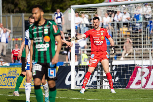 Varbergs målvakt Stojan Lukic