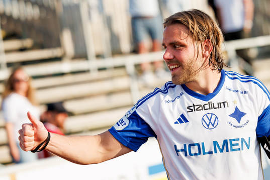 IFK Norrköpings Christoffer Nyman jublar