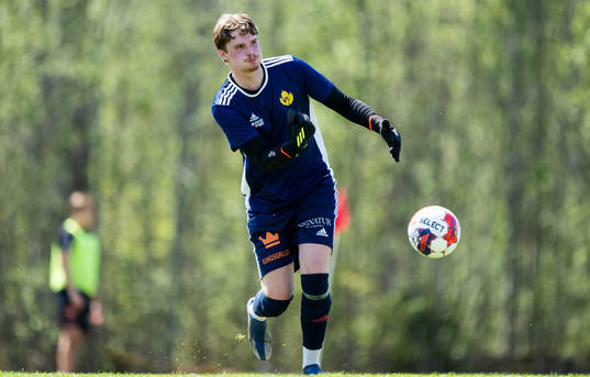 Växjö BKs målvakt Rickard Fransson