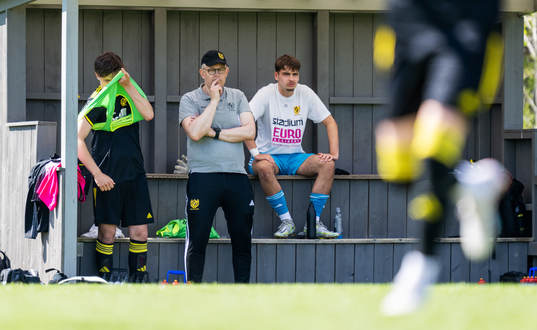 Växjö Norras tränare Leif Andersson