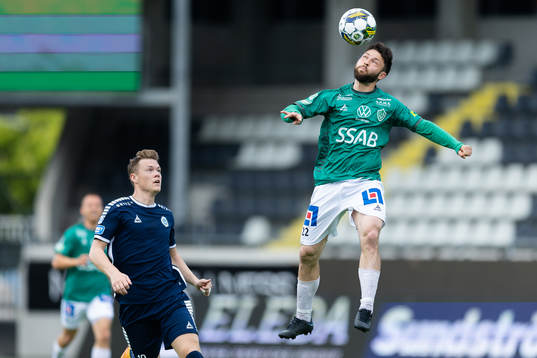 Brages Jonathan Syberg Tamimi och Utsiktens Albin Skoglund