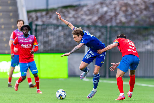GIF Sundsvalls Jesper Carström och Helsingborgs Frederik Holst