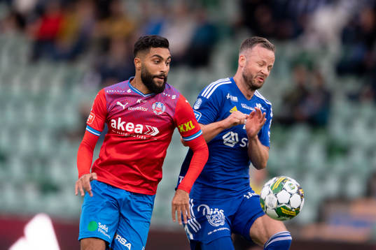 Helsingborgs Amin Al-Hamawi GIF Sundsvalls Robert Lundström