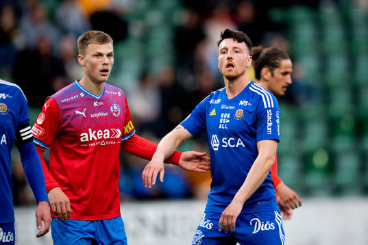 Helsingborgs Erik Ring och GIF Sundsvalls Alexander Blomqvist
