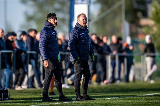 Torns IFs tränare Ali Alexander Jasim och Richard Ringhov