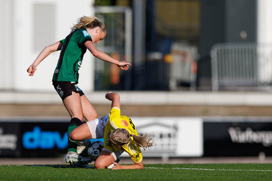 Varbergs Lilly Borgman och Falkenbergs Agnes Juraskovic