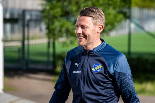 Eskilsminne IFs tränare Patrik Ingelsten