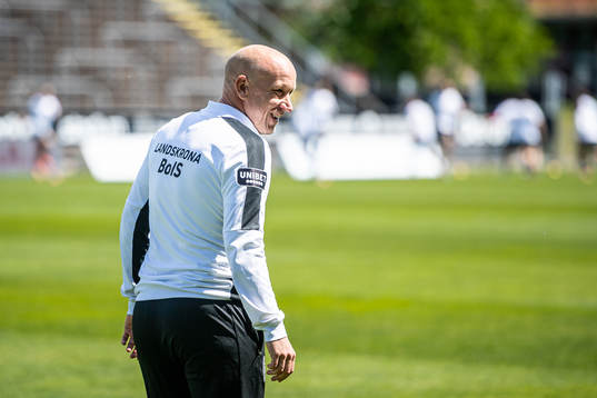 Landskronas tränare Billy Magnusson