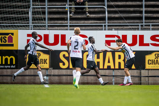 Landskronas Ousmane Diawara, Kofi Asare och Camil Jebara