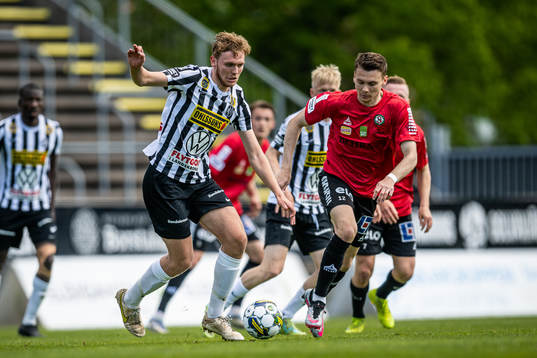 Landskronas Melker Jonsson och Örebros Jake Larsson