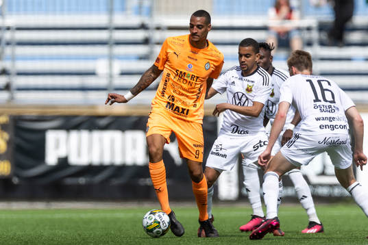 AFC Eskilstunas Simon Karlsson Adjei