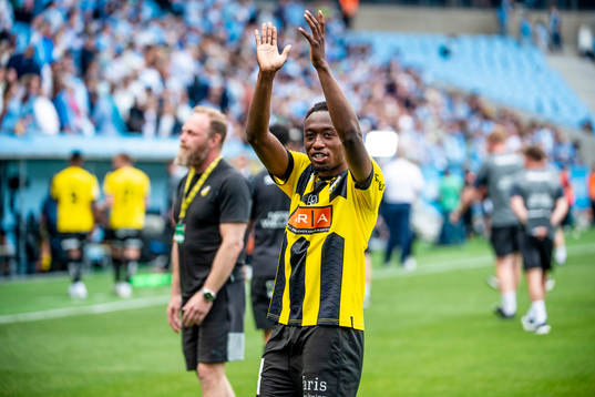 Häckens Benie Adama Traore tackar supportrarna