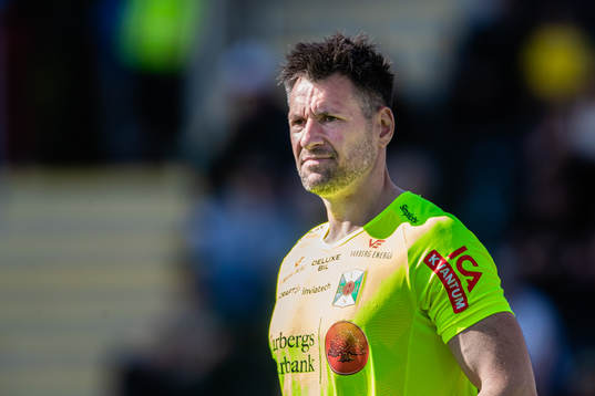 Varbergs målvakt Stojan Lukic